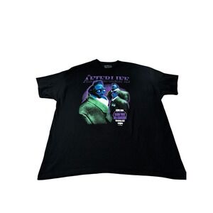 Beetlejuice The Afterlife Bob Bio-Exorcism Black Graphic T-Shirt Mens 2XL Harry